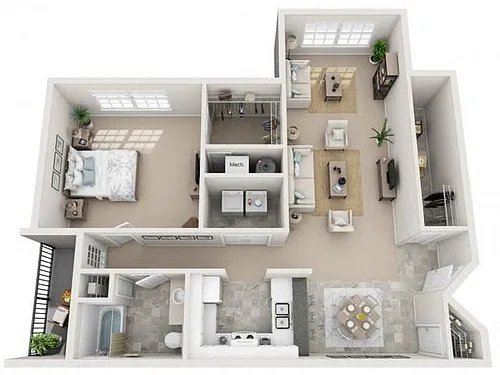Floor plan The Post