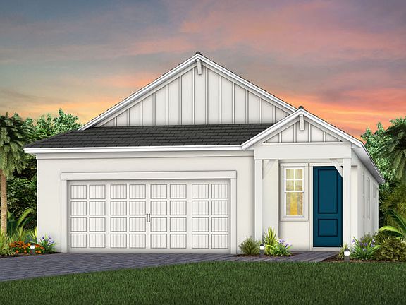 Elevation FH2 in Farmhouse Spare White Loyal Blue