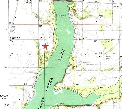 USGS Map of Area