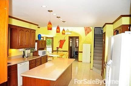 Large formal dining room.