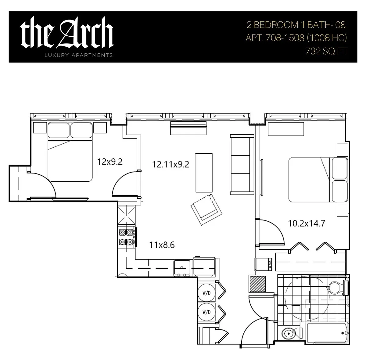 Floor plan B1A