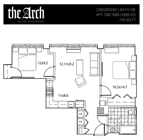 Floor plan B1A