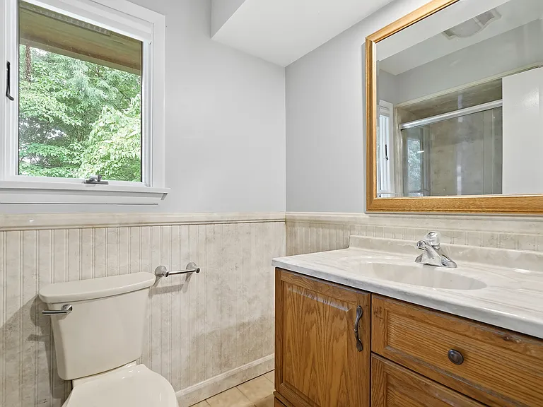 First floor full bathroom-