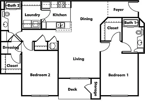 Floor plan Kirkpatrick-Renovated