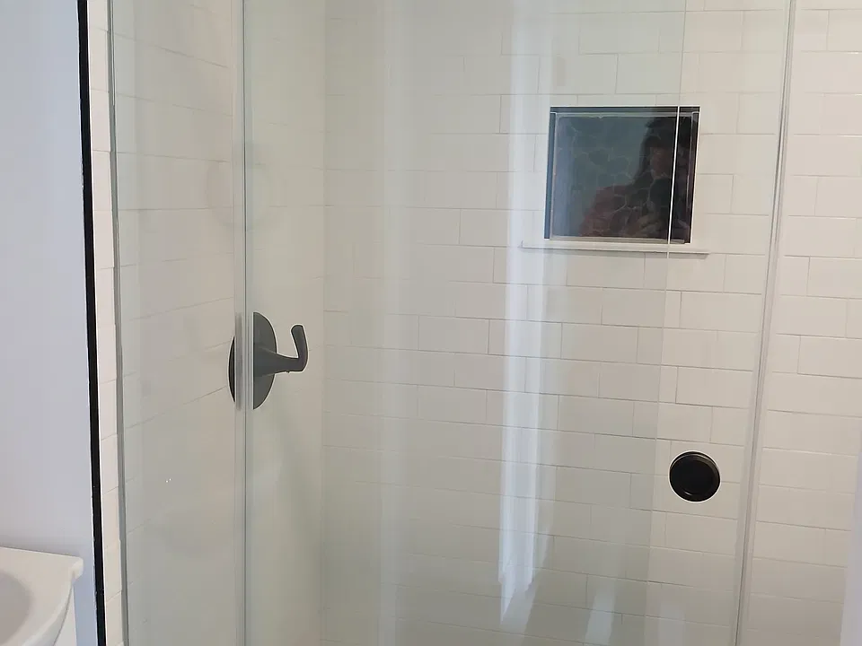 Updated bathroom and shower