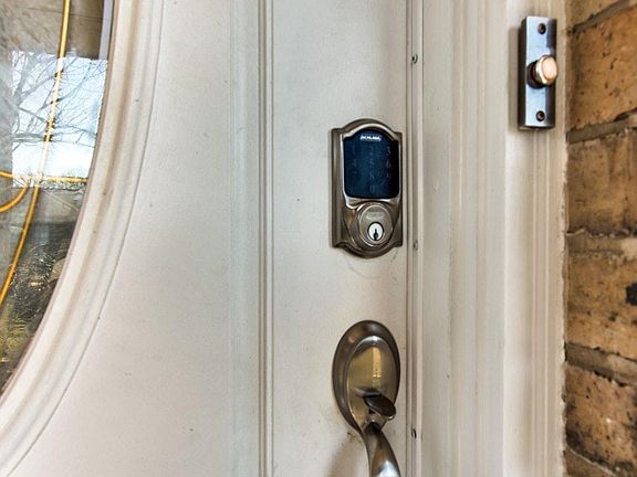 Secure access via lock code.