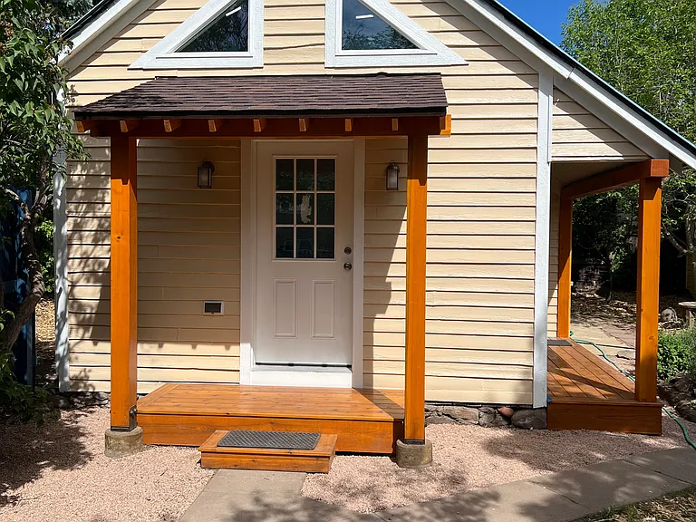 Front of the Cottage
