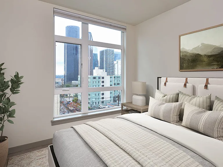 Bedroom with Hard Surface Flooring