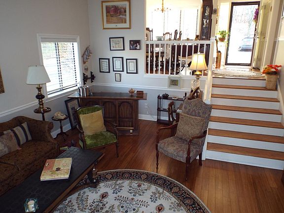 Large Living Room with vaulted ceilings
