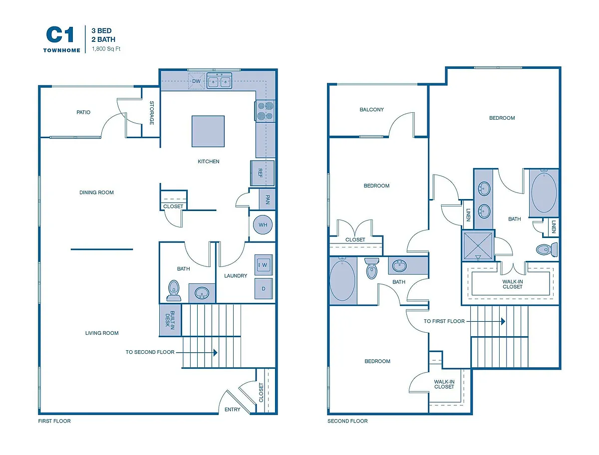 Floor plan C1 Upgrade