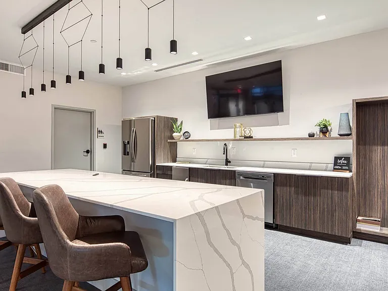 Bar Seating in Social Lounge