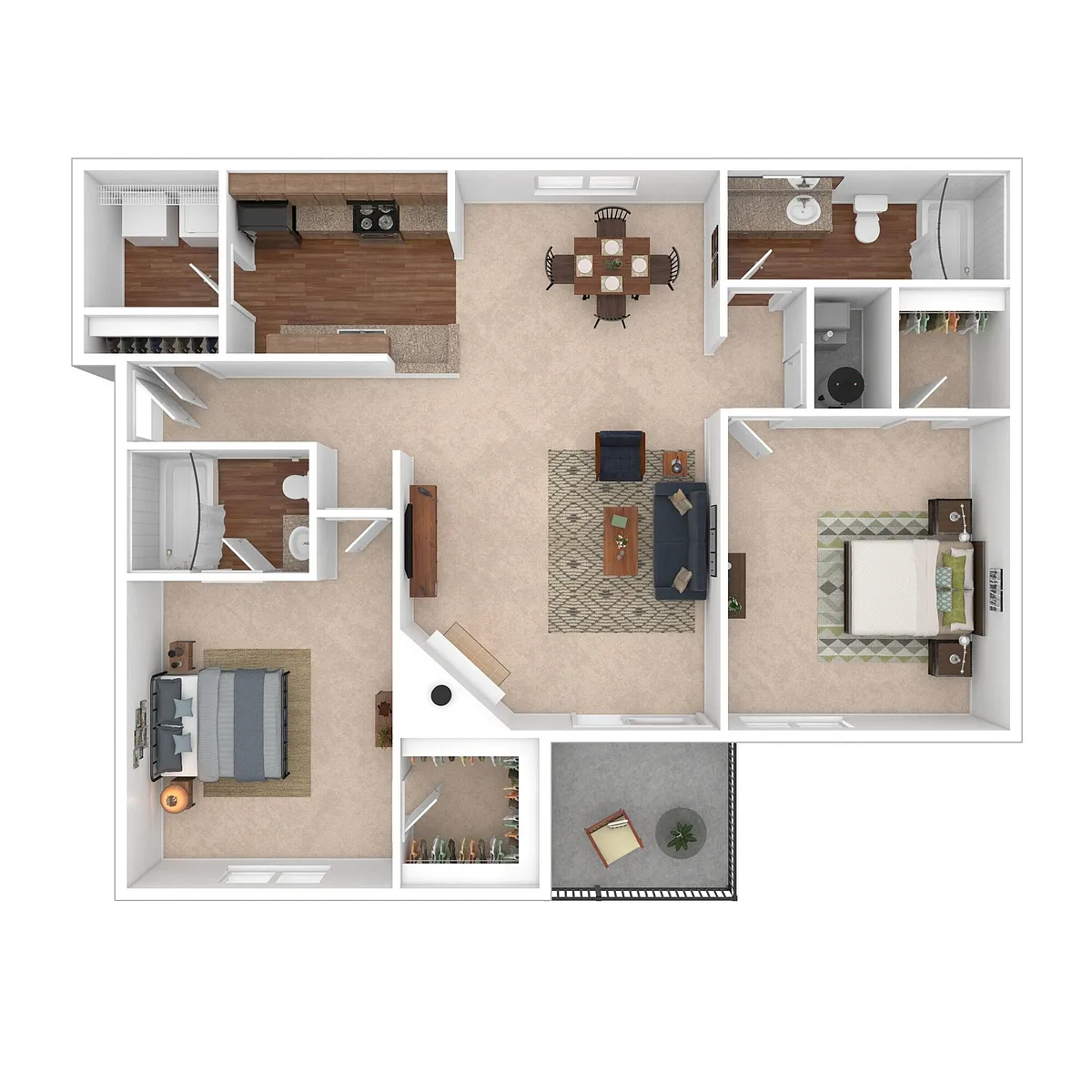 Floor plan Imperial Suite