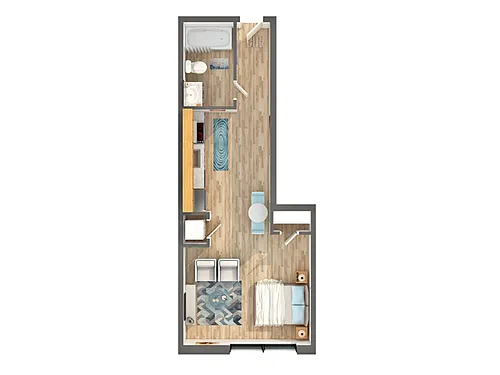 Floor plan Belay - Fremont