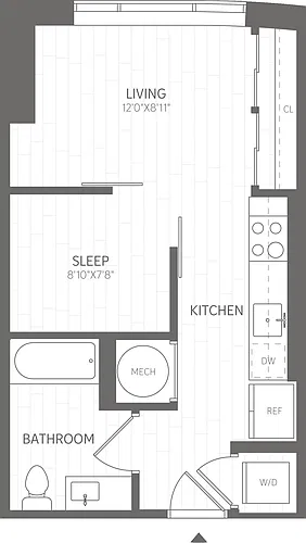 Floor plan S1.a