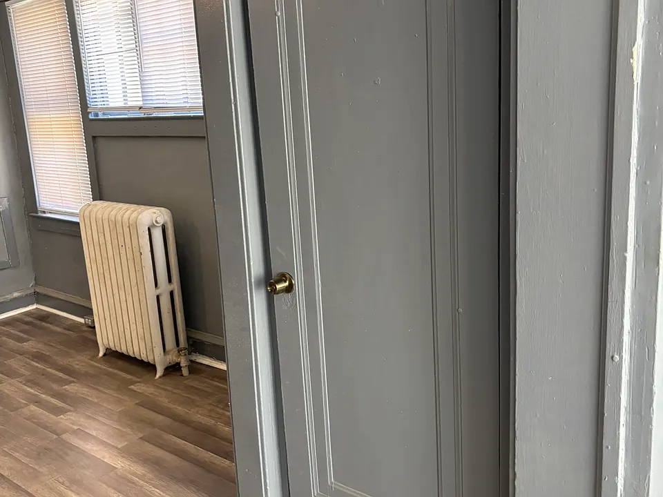 Right closet between living room and bedroom