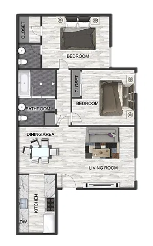 Floor plan B-1