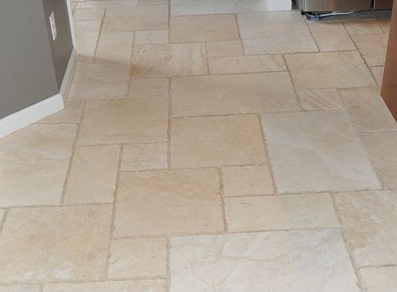 Travertine in Kitchen