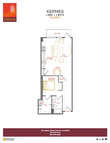 Floor plan Kermes