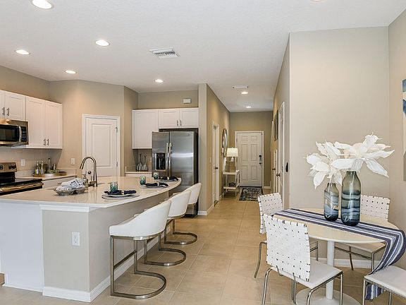 Half Bath is on the first floor across from the Island