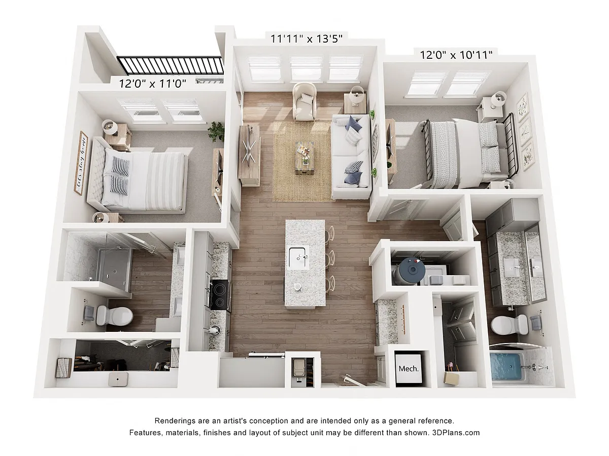 Floor plan B1