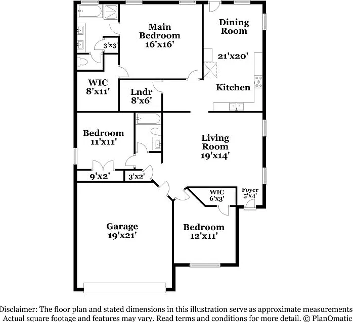 3 bed, 2.0 bath, 1424 sqft, $1,840 — Photo 2