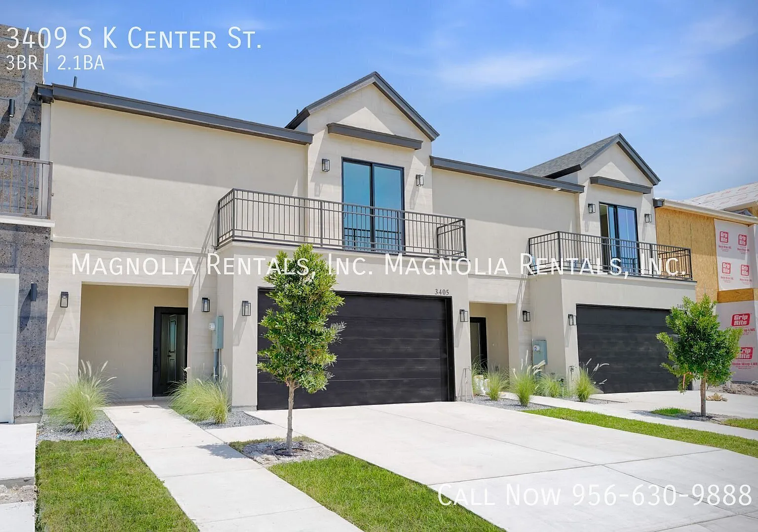 Brand New Townhouse in McAllen with Garage — Photo 1