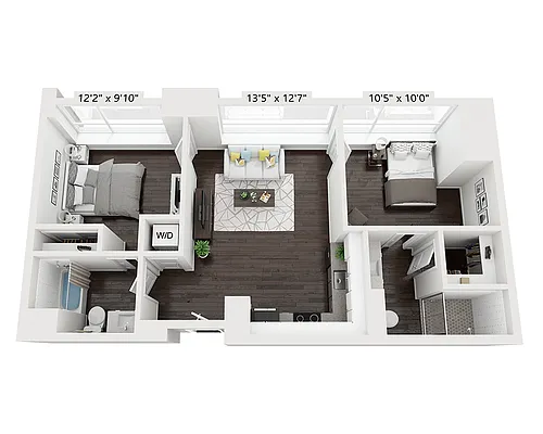 Floor plan Plan B2C22
