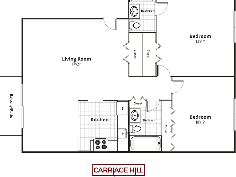 2 Bedroom | 2 Bathroom 2 Bedroom | 2 Bathroom
