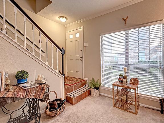 Elevated front entry.