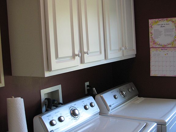 Laundry room.