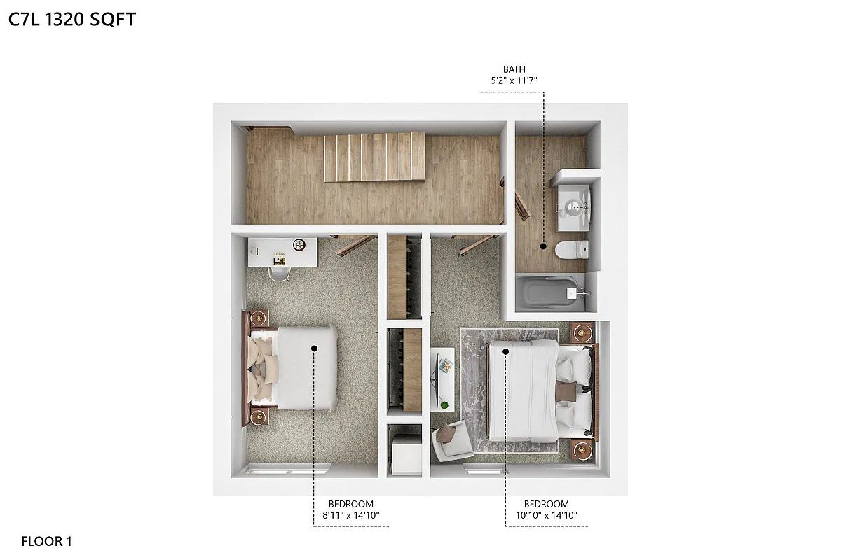 Floor plan B13 - Loft