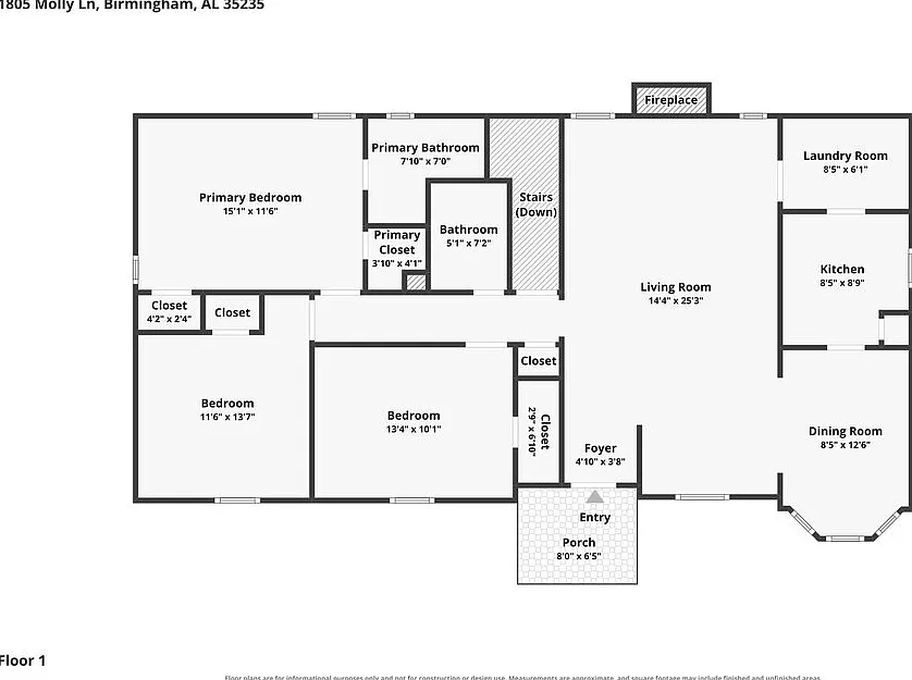 3 bed, 2.0 bath, 1332 sqft, $1,525 — Photo 3
