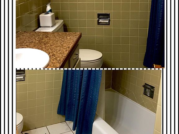 Tiled bathroom