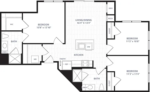 Floor plan C2AC