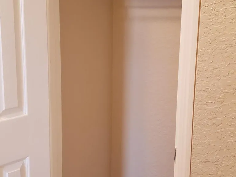 Coat closet (in entry)