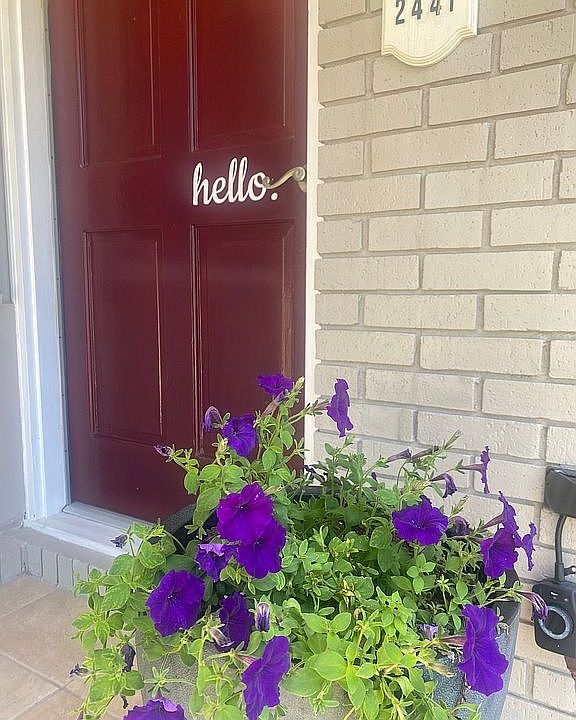 Welcoming porch