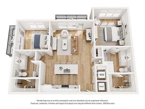 Floor plan B2