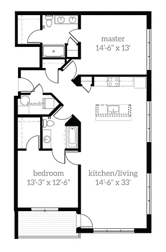 Floor plan The Frazier