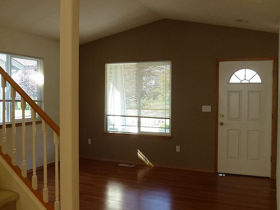 Entry an living room area