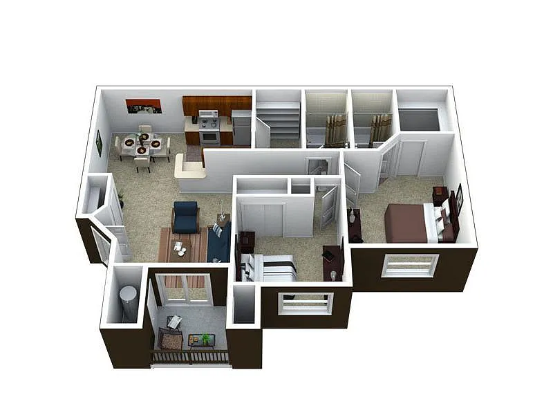 Floor plan B2-1072