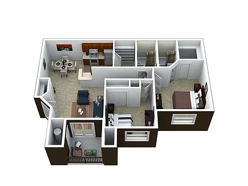 Floor plan B2-1072