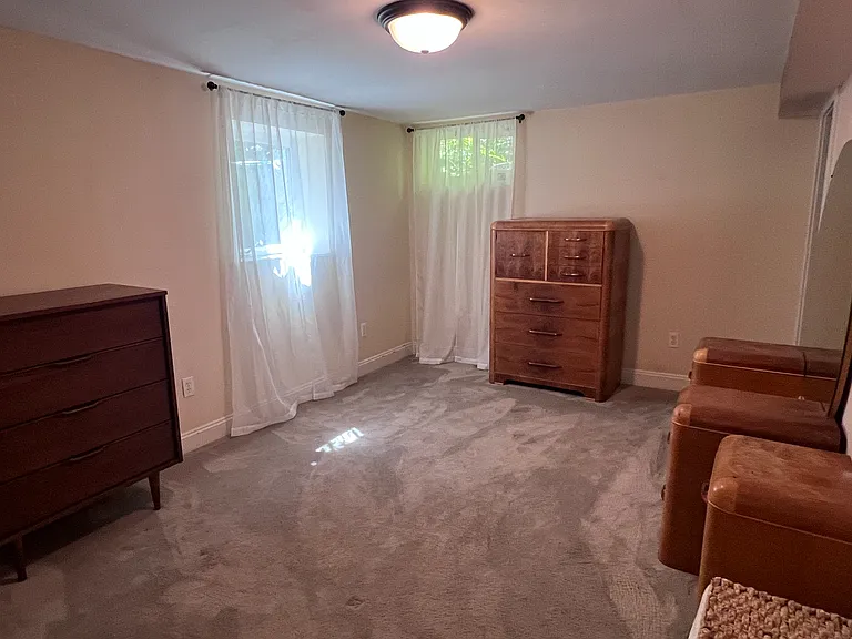Basement bedroom