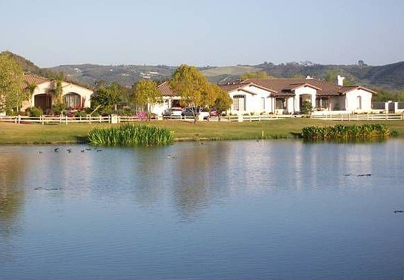Front of house from 5th tee
