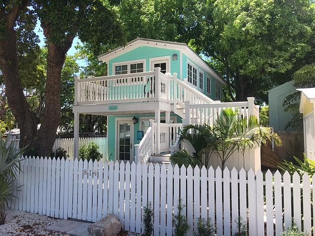 Spacious deck