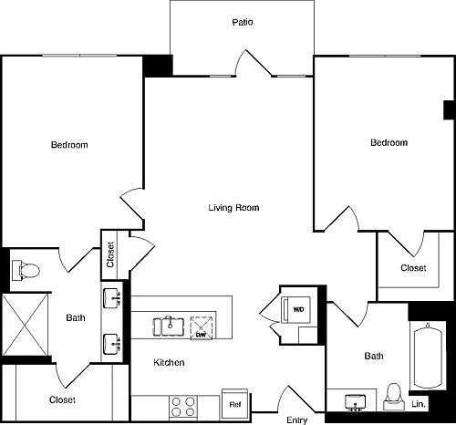 Floor plan B7