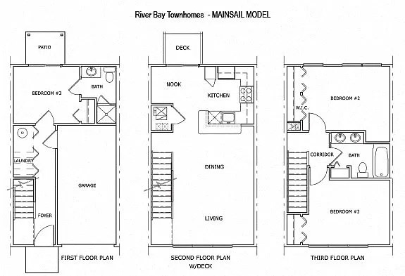 Floor plan Mainsail Upgraded