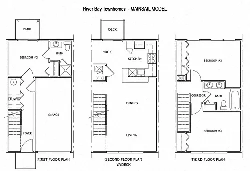 Floor plan Mainsail Renovated