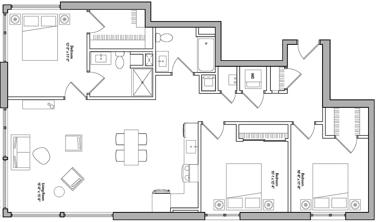 Floor plan C1
