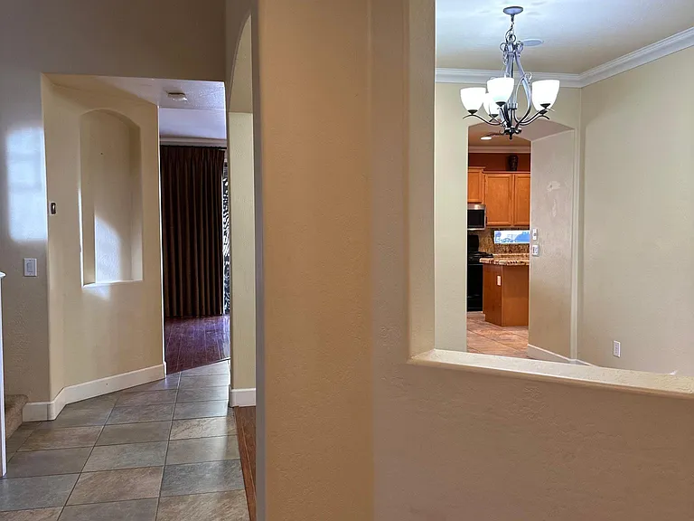 Entrance and formal dining