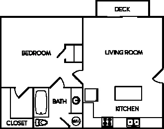 Floor plan Casita